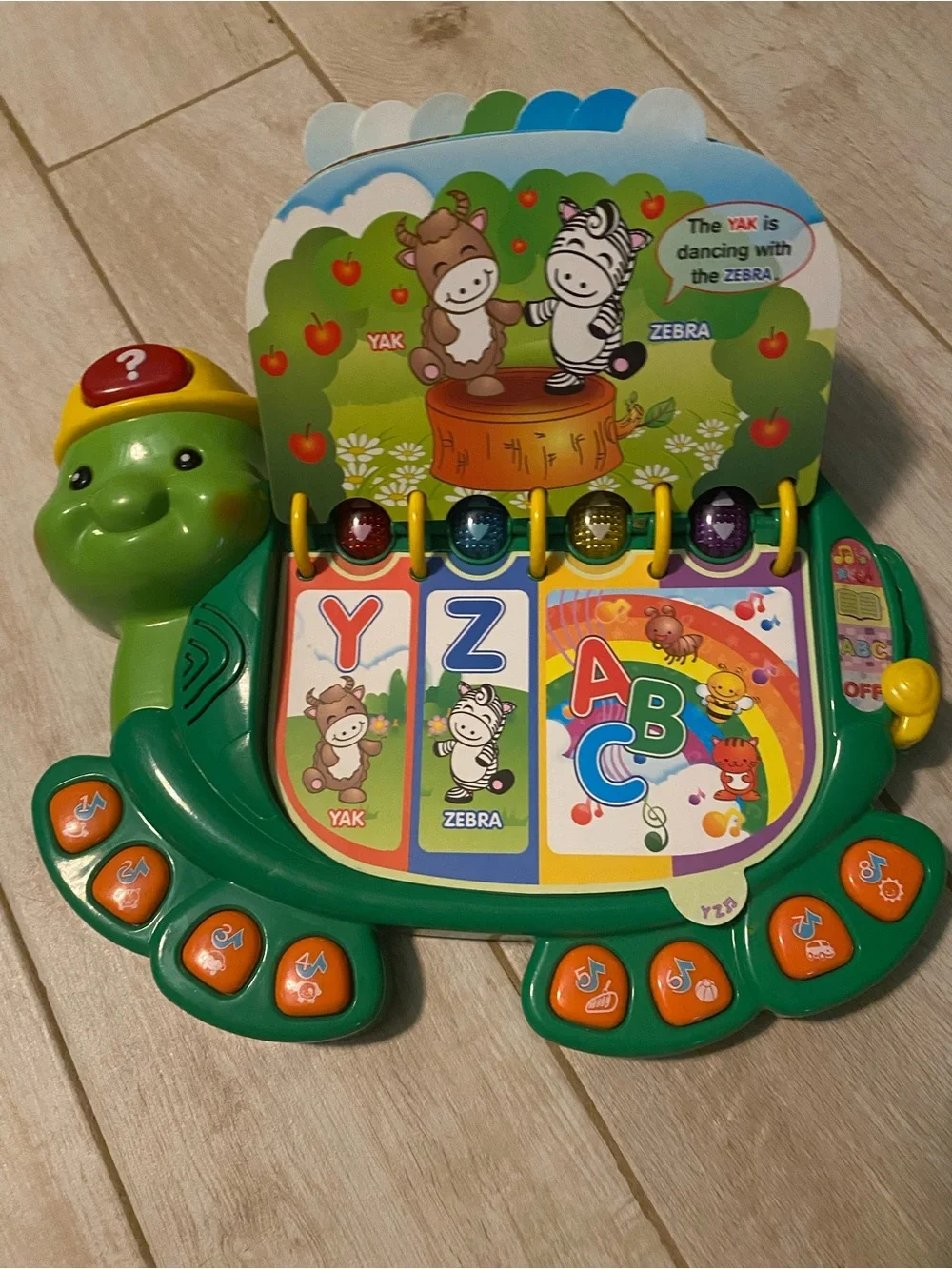 🌟 2/$15 VTech Touch & Teach Turtle - Green Interactive Learning Toy